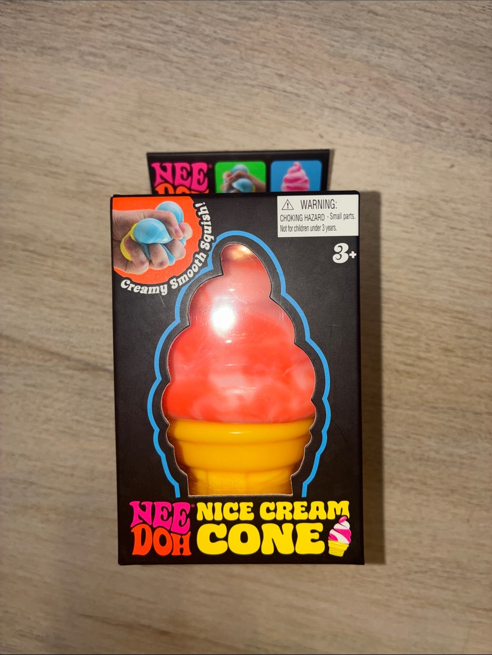 AUTHENTIC Schylling Nee Doh Nice Cream •Orange•